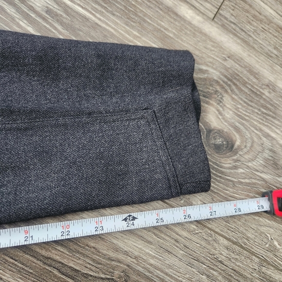 Prada Gray Wool Trouser Pants Slacks Straight Leg 38 - Picture 9 of 16